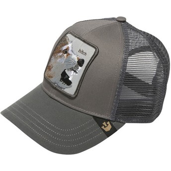 Gorra trucker gris zorro Lassy de Goorin Bros.