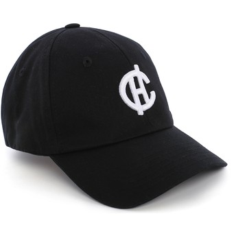 Gorra curva negra Aspen con logo CH de Caphunters
