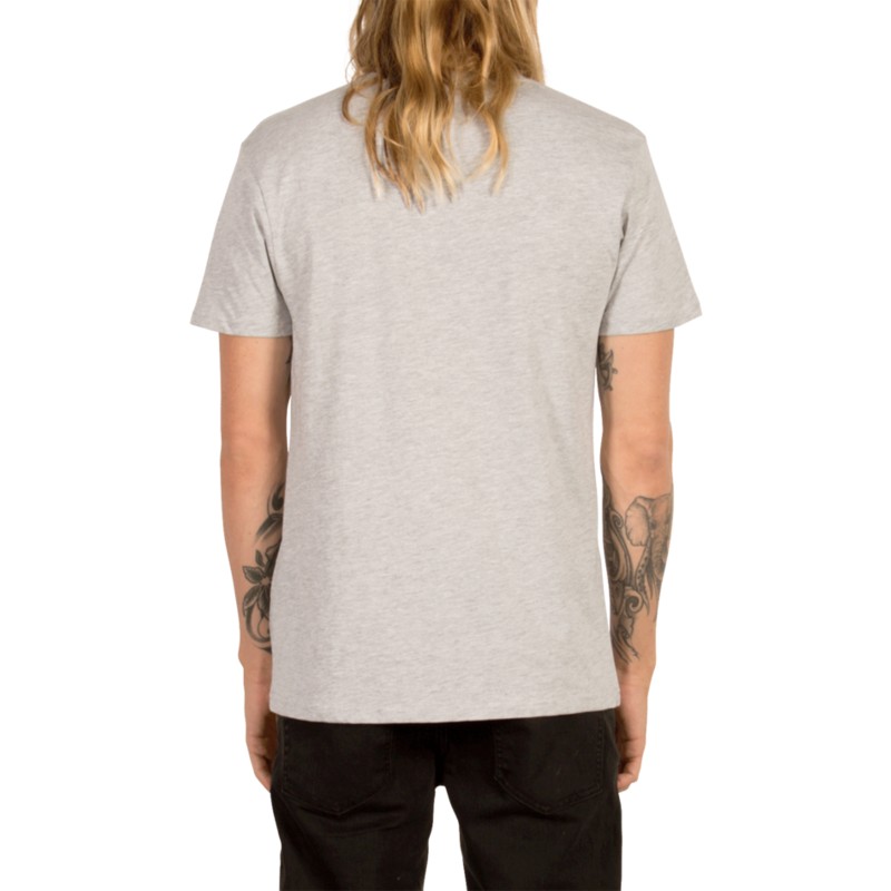 camiseta-manga-corta-gris-circle-stone-heather-grey-de-volcom