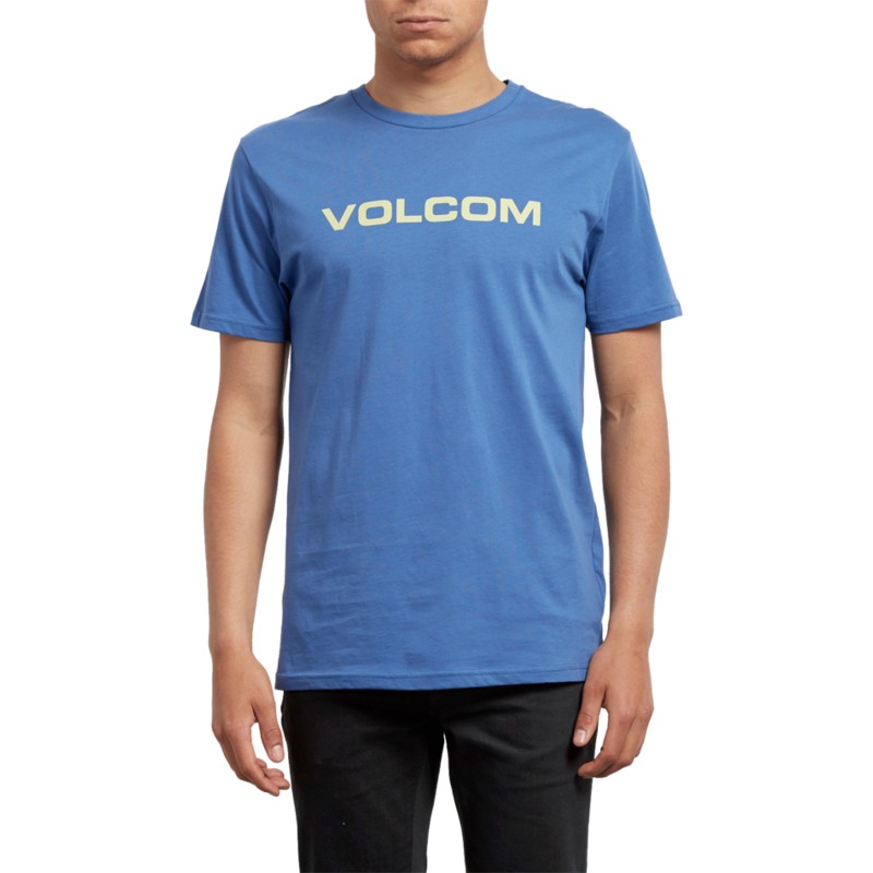 camiseta-manga-corta-azul-crisp-euro-blue-drift-de-volcom