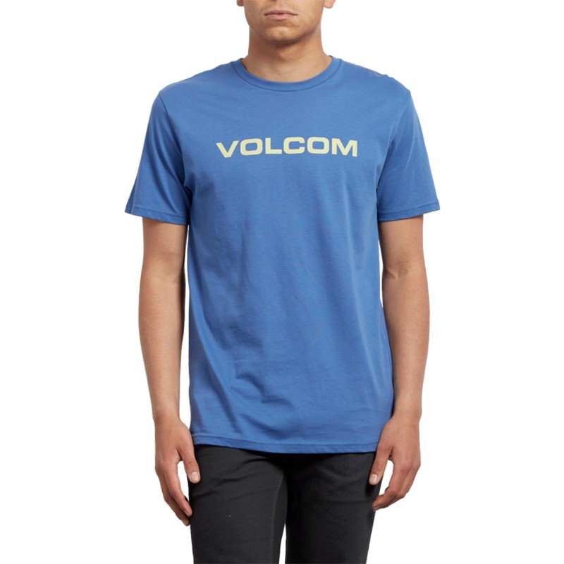 camiseta-manga-corta-azul-crisp-euro-blue-drift-de-volcom