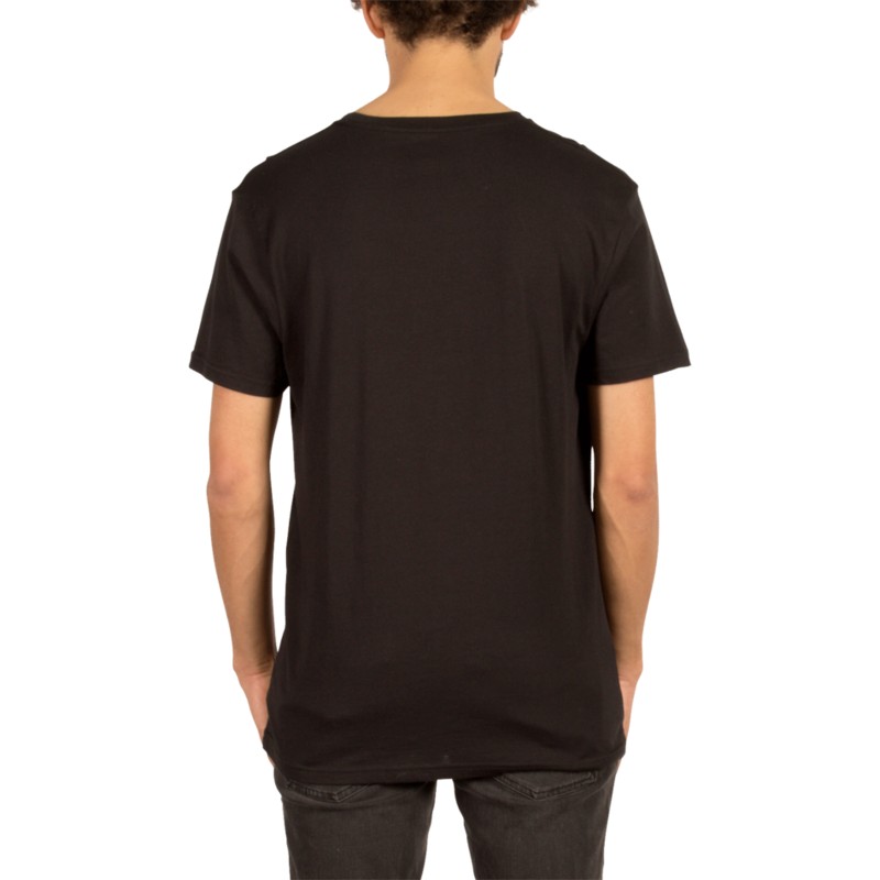 camiseta-manga-corta-negra-carving-block-black-de-volcom