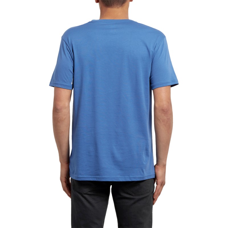 camiseta-manga-corta-azul-sound-blue-drift-de-volcom