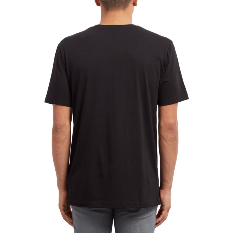 camiseta-manga-corta-negra-stonar-waves-black-de-volcom