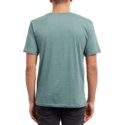 camiseta-manga-corta-verde-pinline-stone-pine-de-volcom