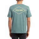 camiseta-manga-corta-verde-center-pine-de-volcom