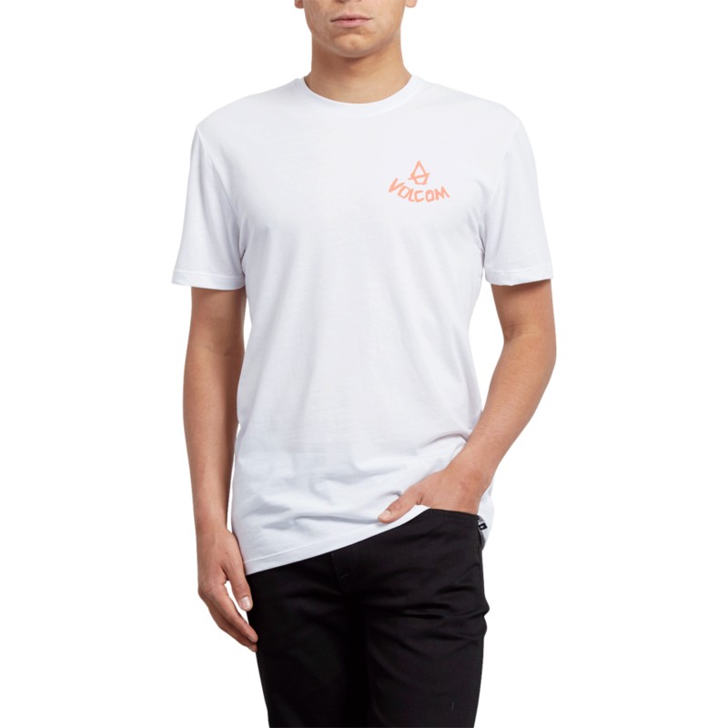 camiseta-manga-corta-blanca-chill-white-de-volcom