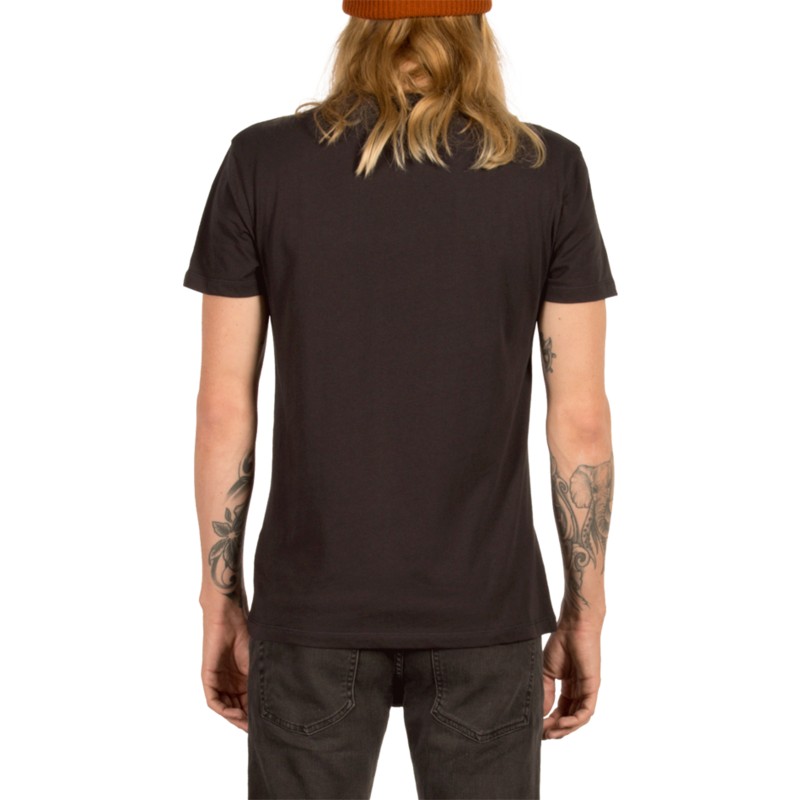 camiseta-manga-corta-negra-petit-black-de-volcom