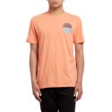 camiseta-manga-corta-naranja-over-ride-salmon-de-volcom