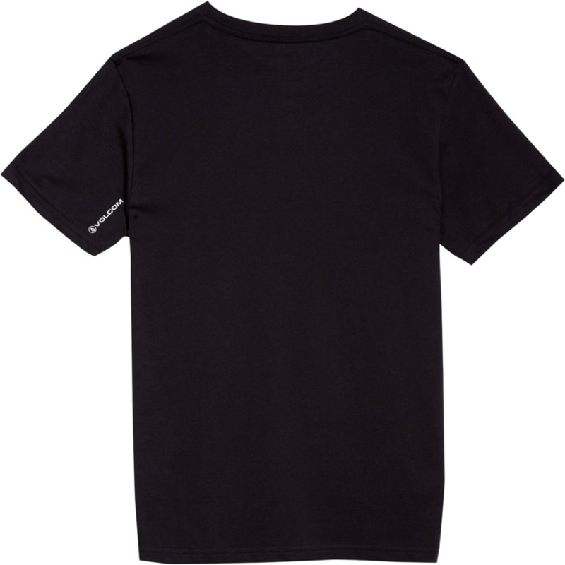 Camiseta manga corta negra para niño Comes Around Black de Volcom