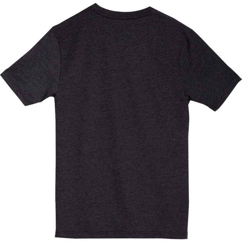 camiseta-manga-corta-negra-para-nino-shark-stone-heather-black-de-volcom