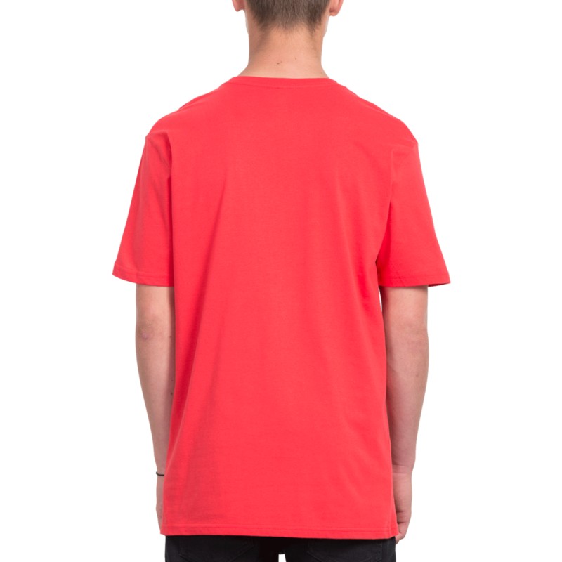camiseta-manga-corta-roja-crisp-euro-true-red-de-volcom