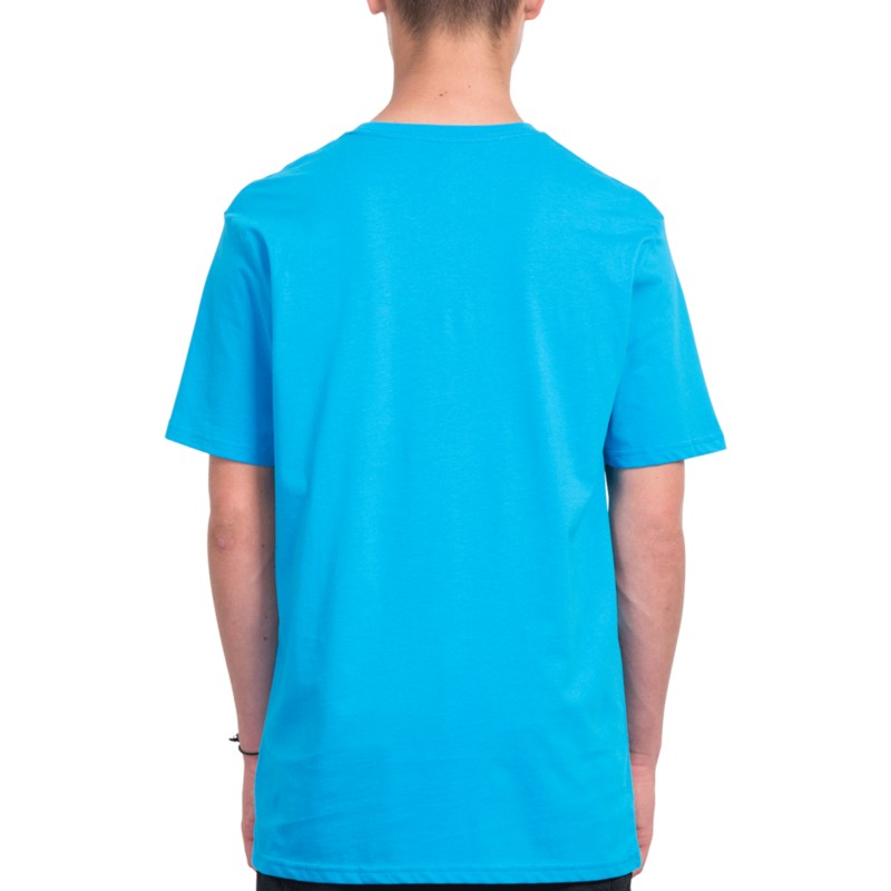 camiseta-manga-corta-azul-super-clean-cyan-blue-de-volcom