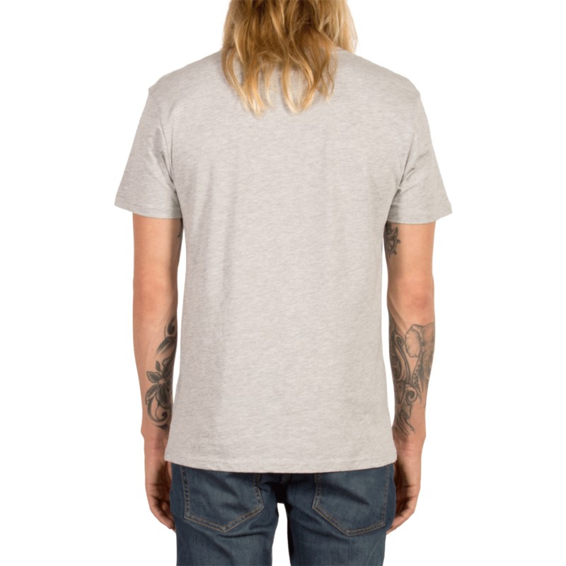 camiseta-manga-corta-gris-head-case-heather-grey-de-volcom