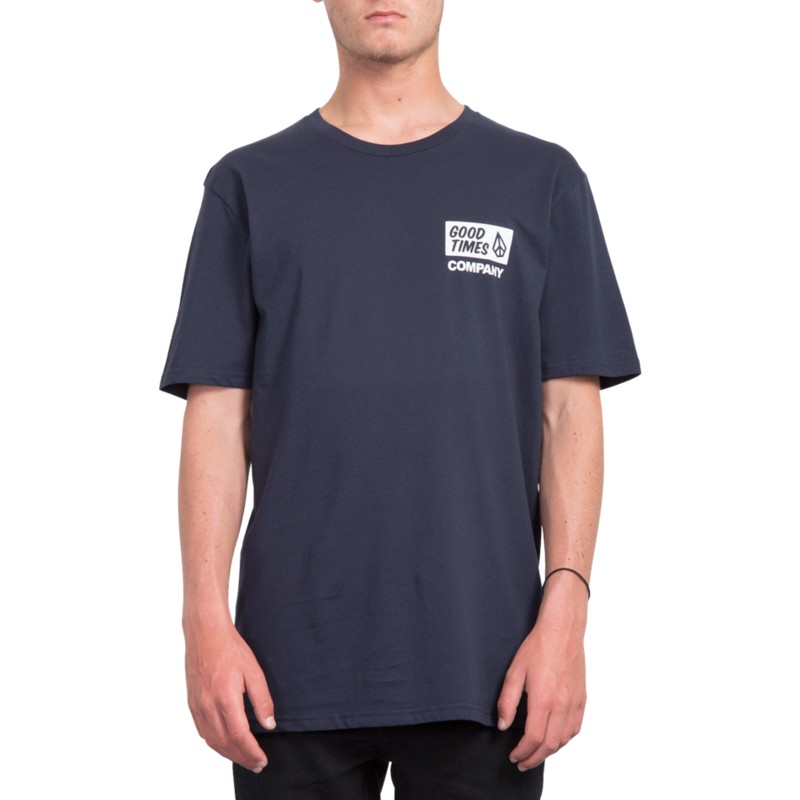 camiseta-manga-corta-azul-marino-volcom-is-good-navy-de-volcom