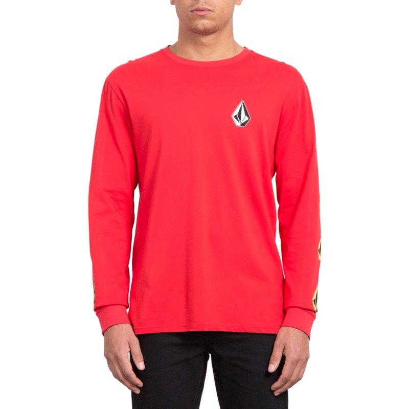 camiseta-manga-larga-roja-deadly-stone-true-red-de-volcom