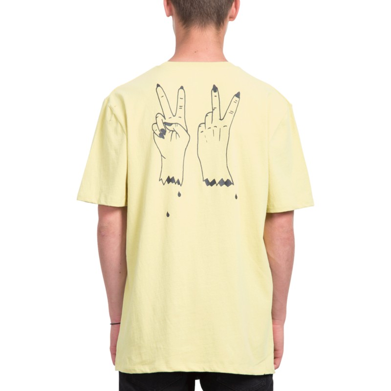 camiseta-manga-corta-amarilla-cut-the-rope-lime-de-volcom