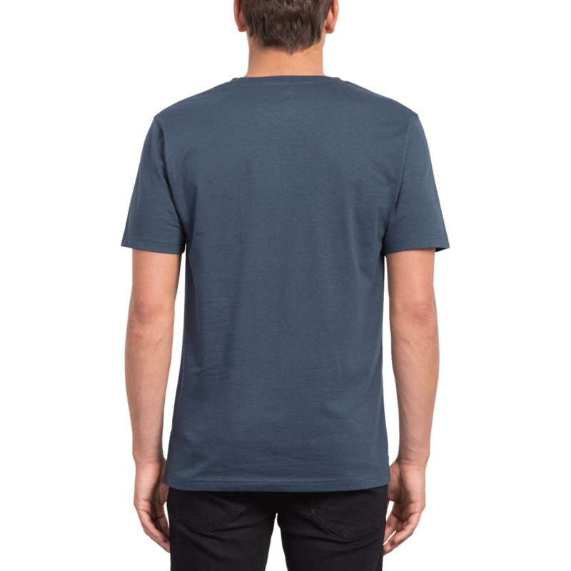 camiseta-manga-corta-azul-marino-stamp-divide-indigo-de-volcom