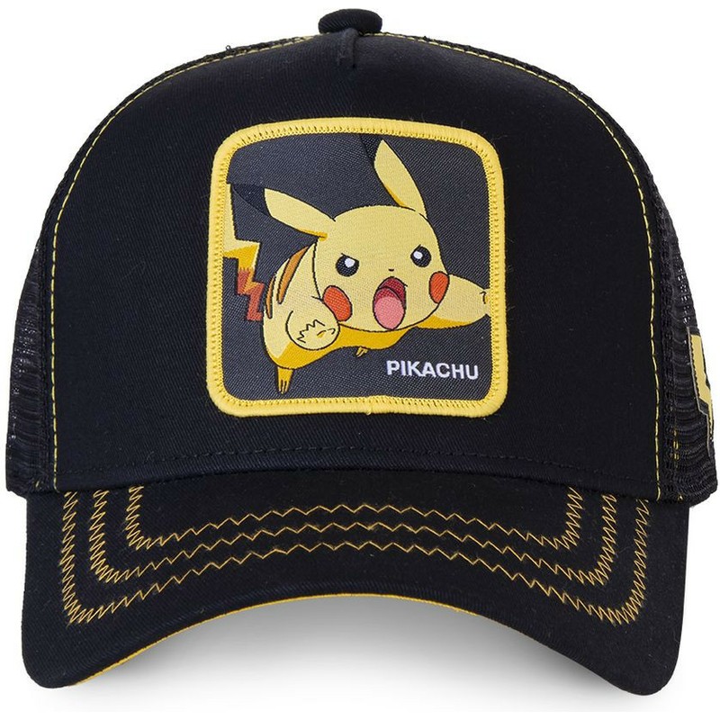 gorra-trucker-negra-pikachu-pik7-pokemon-de-capslab