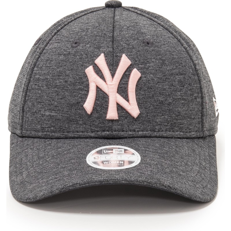 Gorra De Béisbol NY Fashion Rosa Y Azul - Estampado Hawai Tropical - Unisex Ajustable - 100% Poliéster