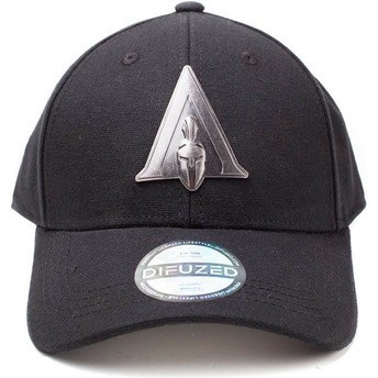 Gorra curva negra ajustable Metal Badge Odyssey Assasin’s Creed de Difuzed